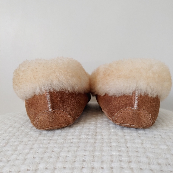 Laurentian Chief Suede Leather Sheepskin Fur Moccasins Beaded Size 6 / 6.5 - Picture 12 of 15
